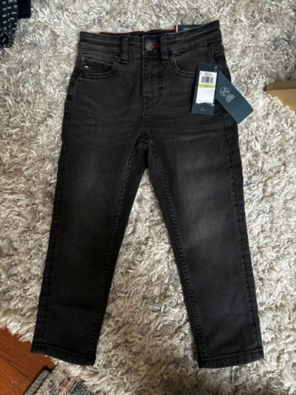 Tommy Hilfiger Kids' Straight Stretch Jean